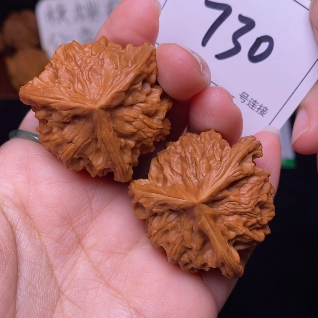 把件文玩核桃730盘山三棱3.9