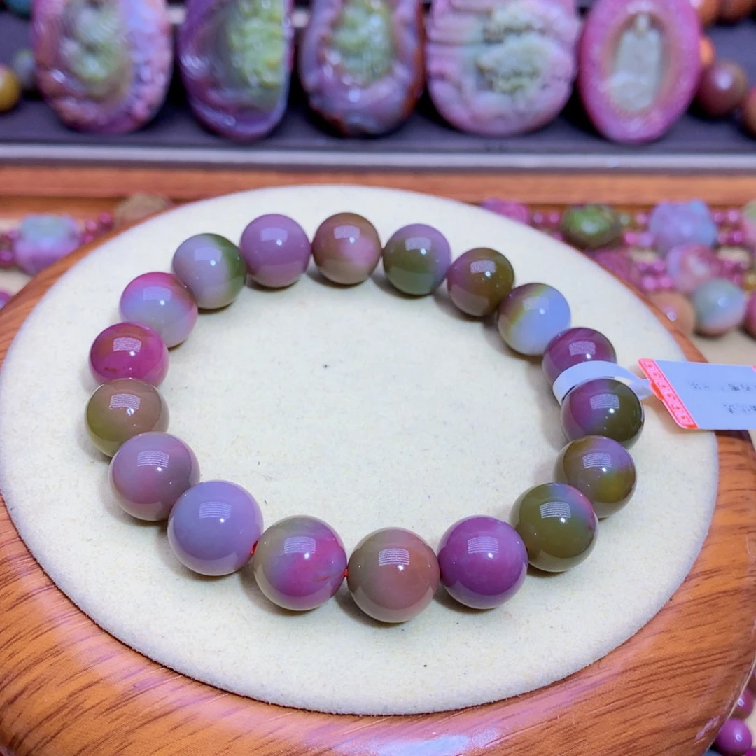 玛瑙未镶嵌手链盐源