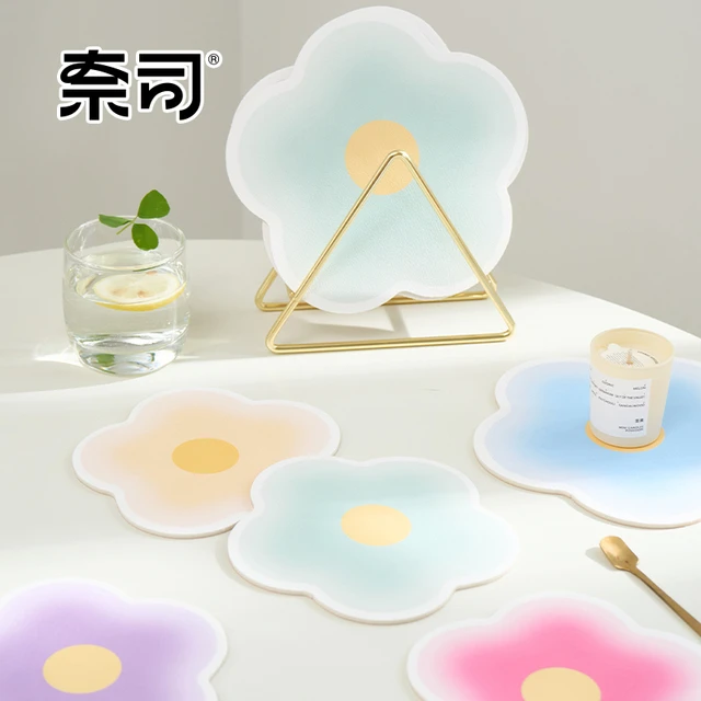 奈司皮革隔热垫餐垫防烫砂锅锅垫碗垫杯垫菜垫子家用耐高温餐桌垫