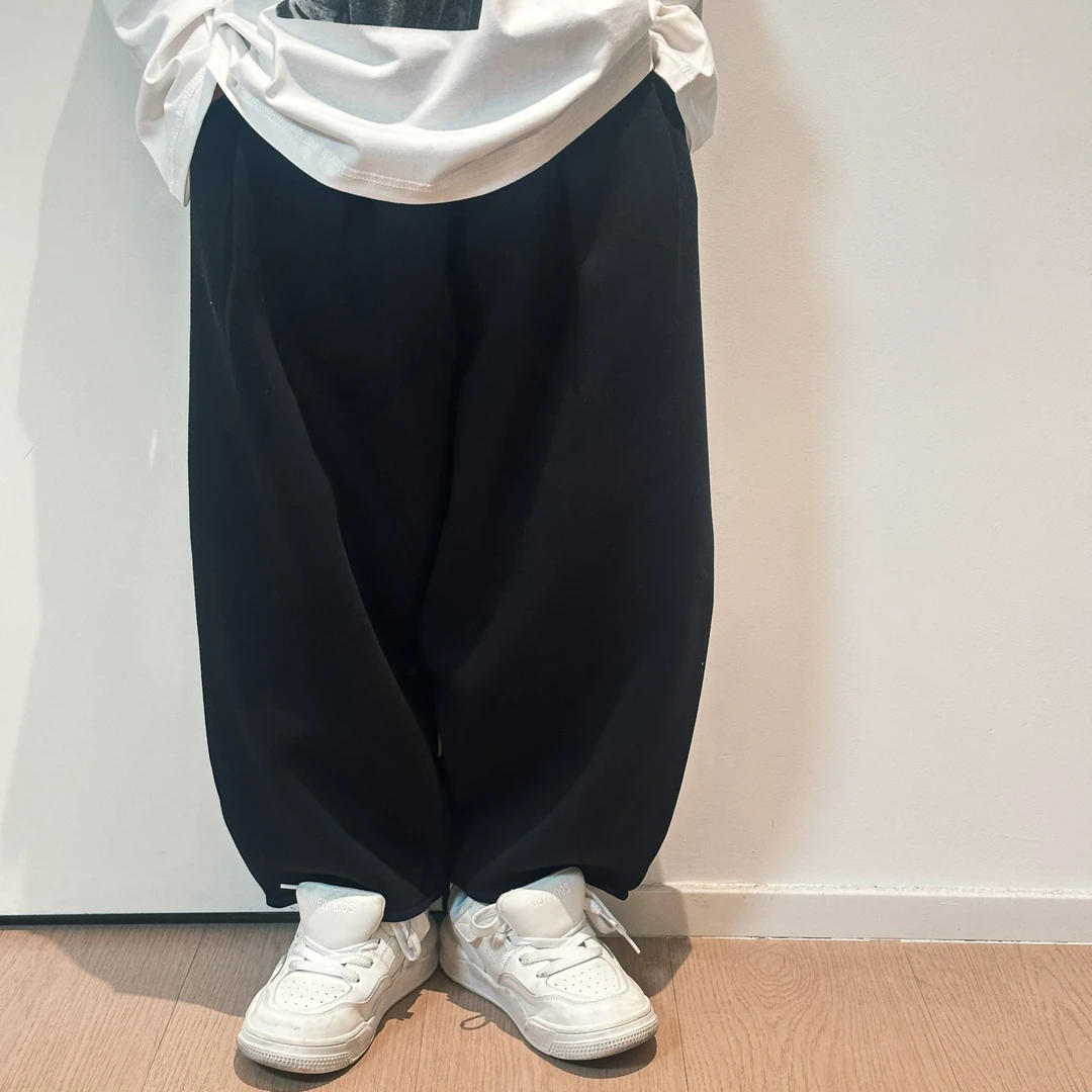 25秋男女童运动裤韩版运动裤中大童潮流卫裤运动风直筒卫裤CX081