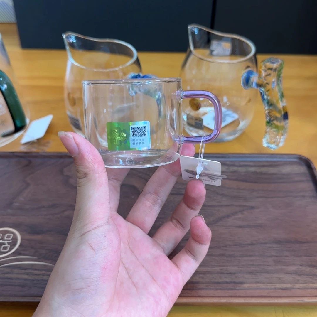 禾器清禾杯浅紫色一只