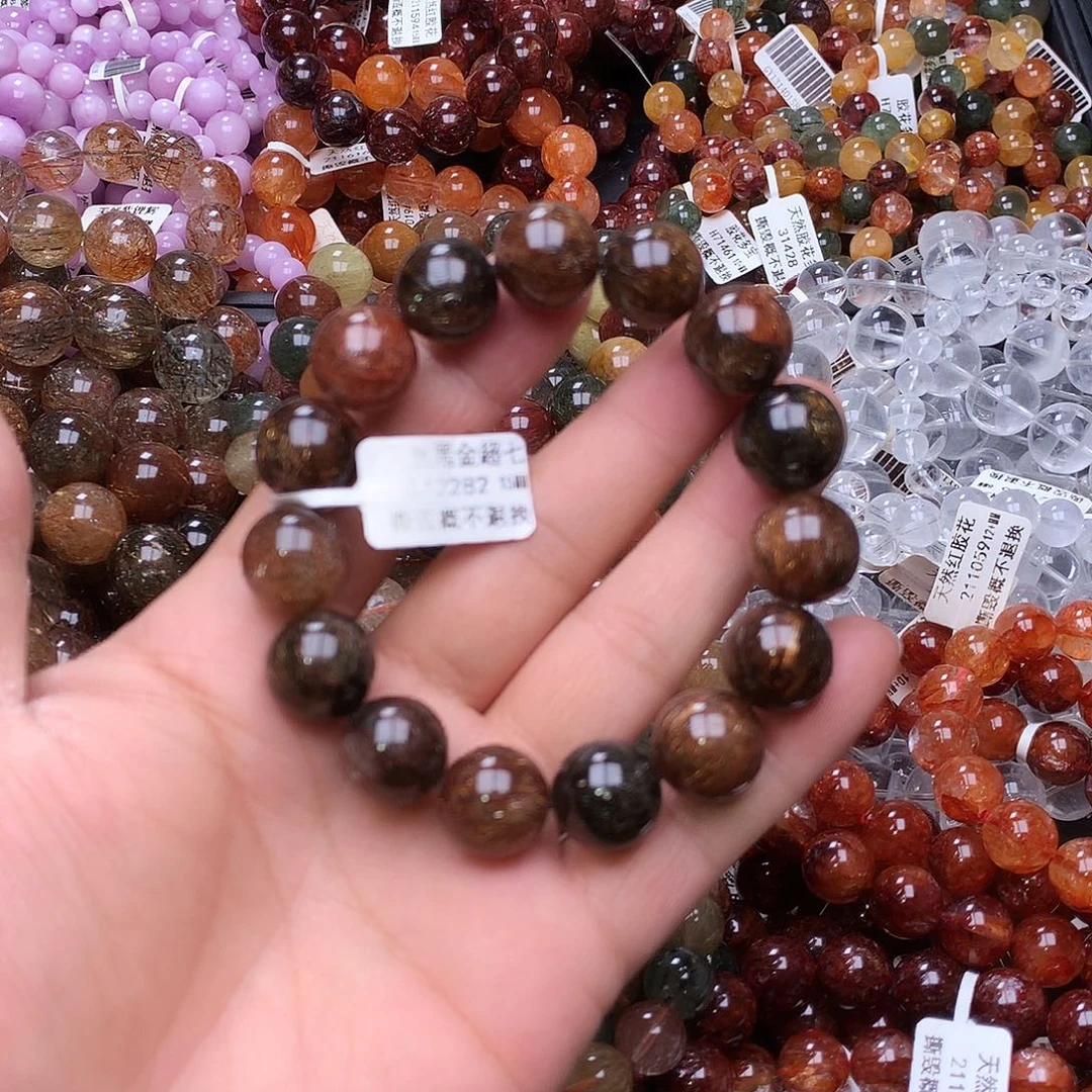 水晶未镶嵌手链，，