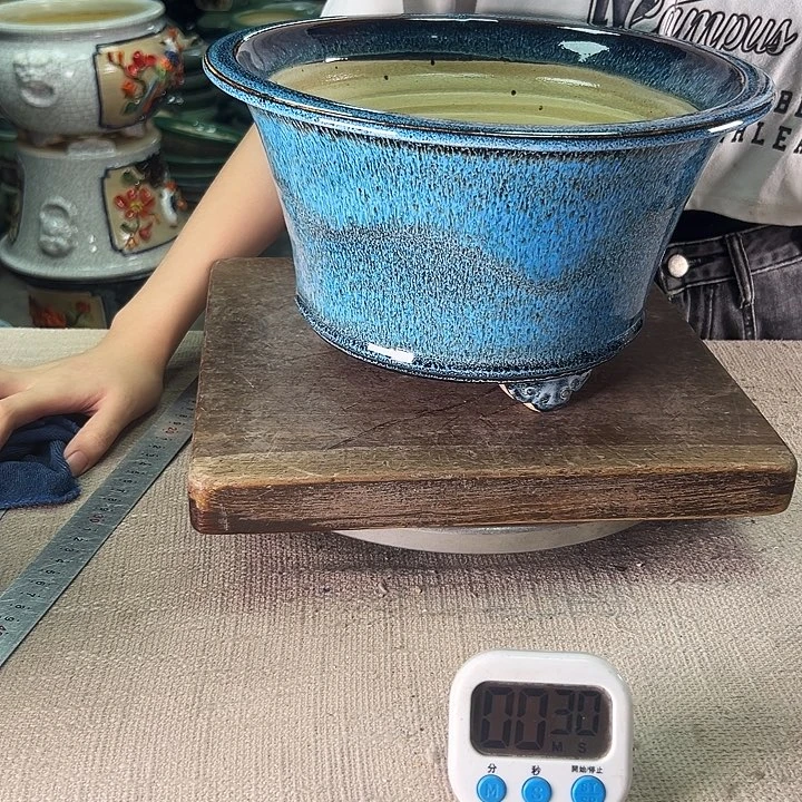 泳坤堂石湾盆陶瓷