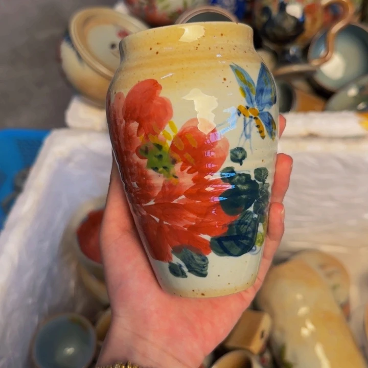 瓷片景德镇陶瓷手工手绘