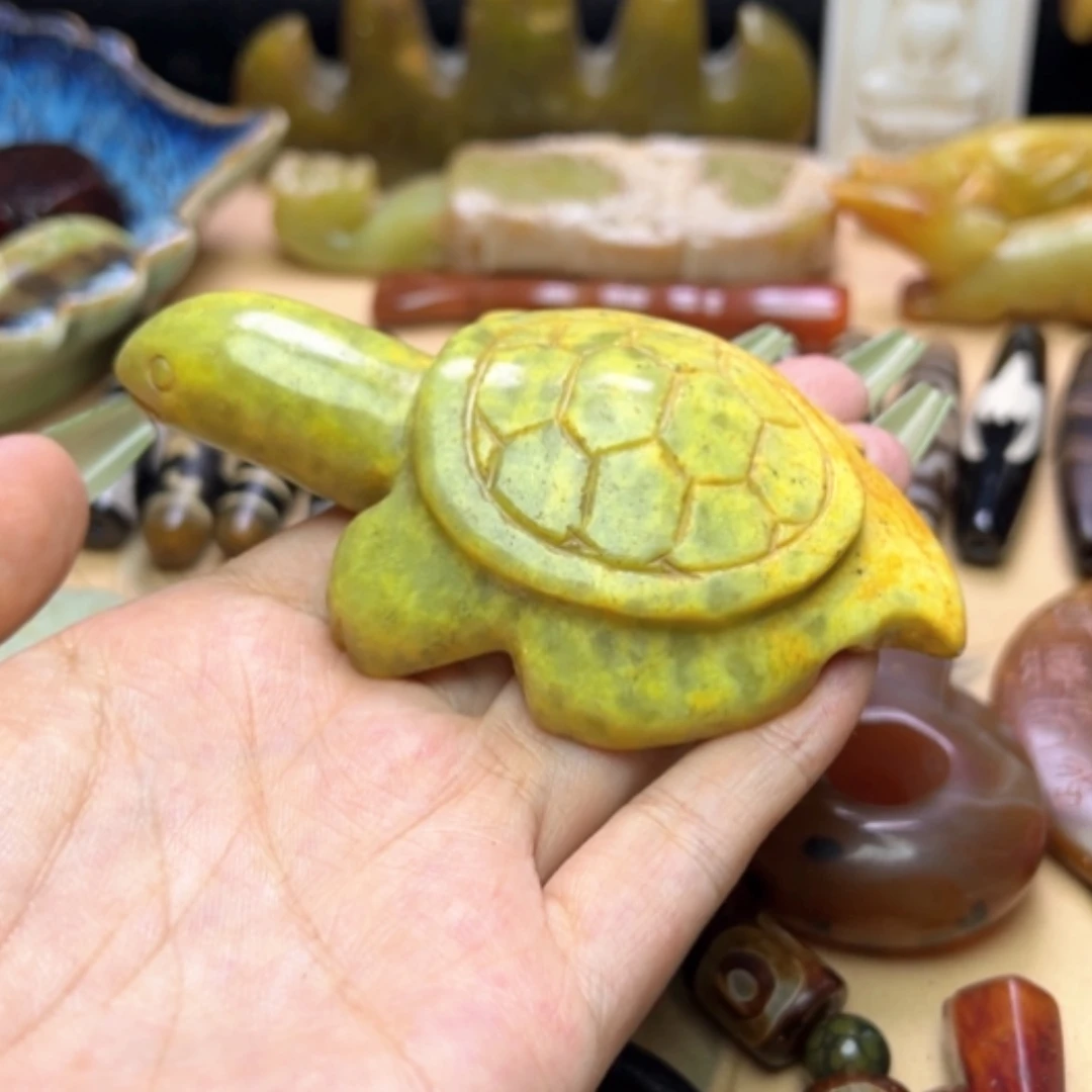 【闪购商品】蛇纹石玉未镶嵌颈饰