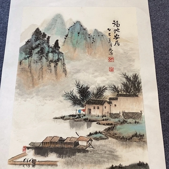 国画纯手绘写意画作