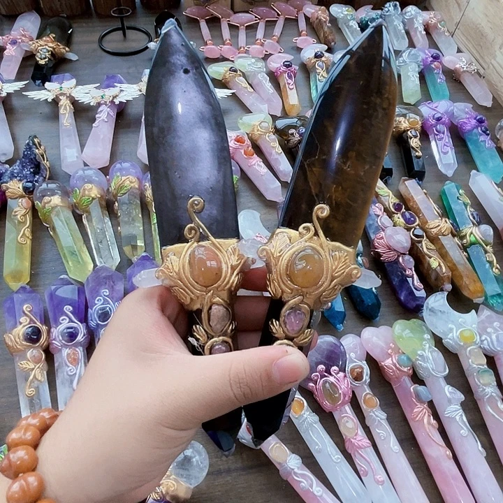 是***呀摆件水晶未镶嵌水晶