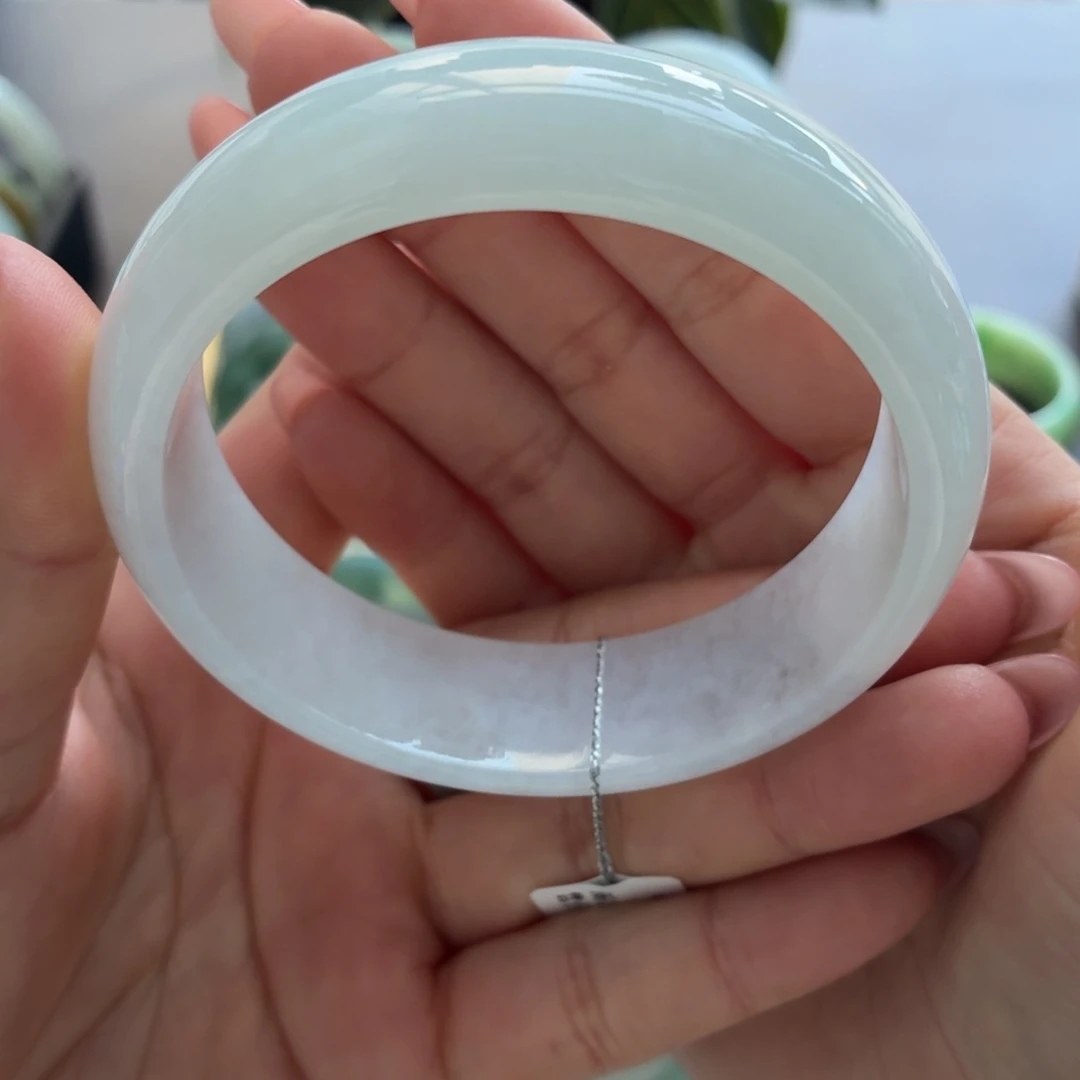 翡翠未镶嵌手镯天然