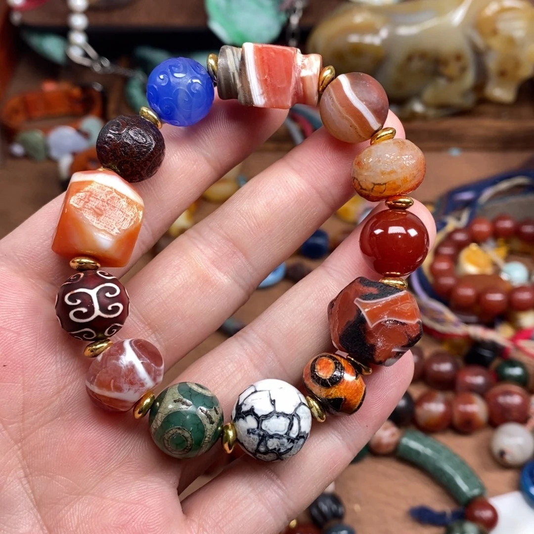 未镶嵌手链玛瑙/玉髓