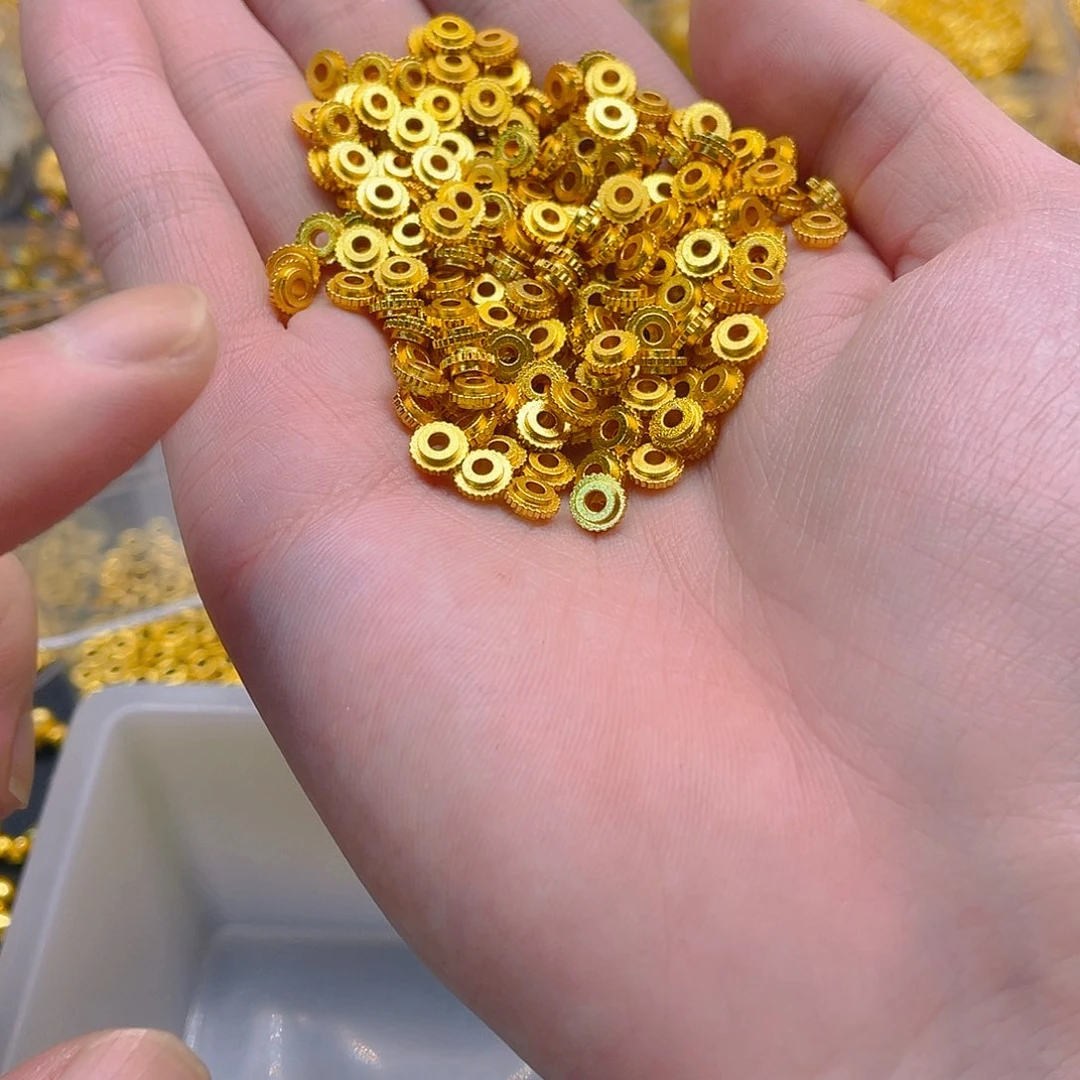 锆石铜合金齿轮隔片6mm10颗