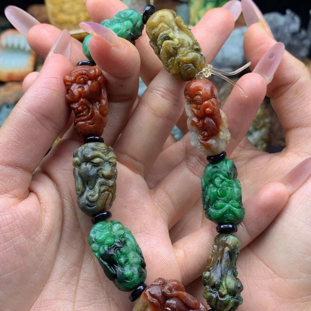 顺***心定制翡翠未镶嵌翡翠