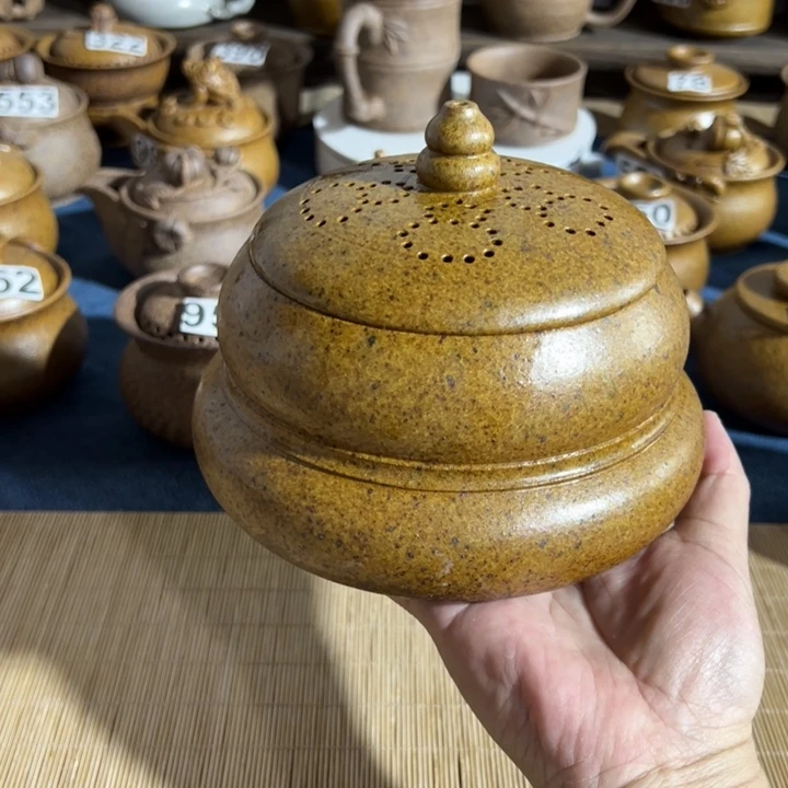 缸香炉原谷烧高温粗瓷