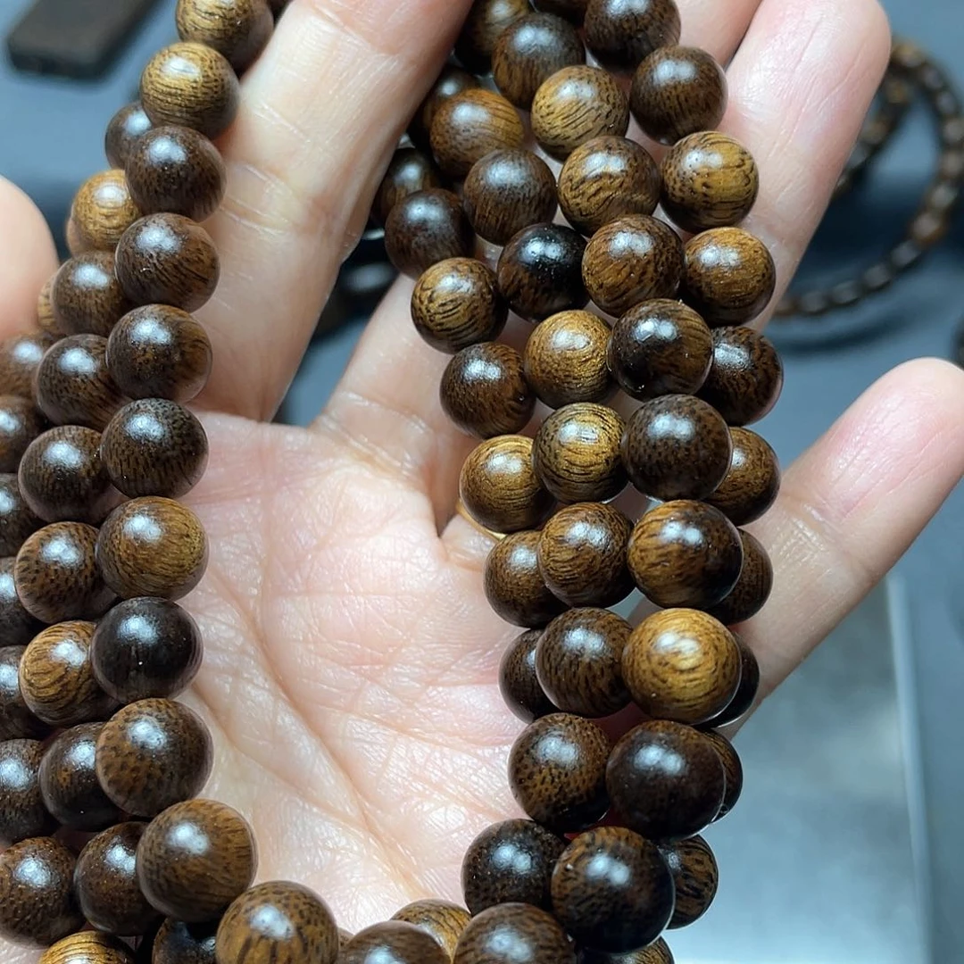 沉香手串富森红土瘤疤0.8