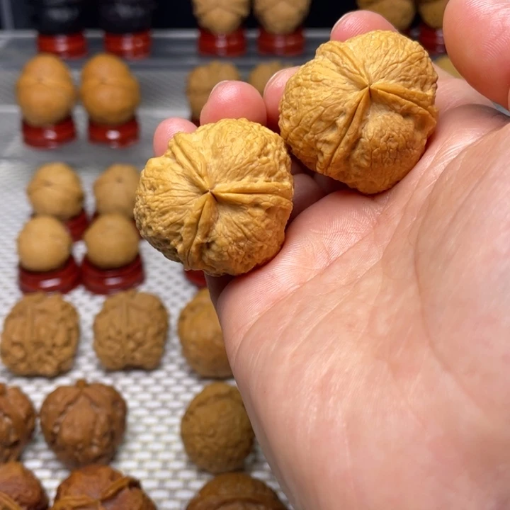 文玩核桃把件60满天星