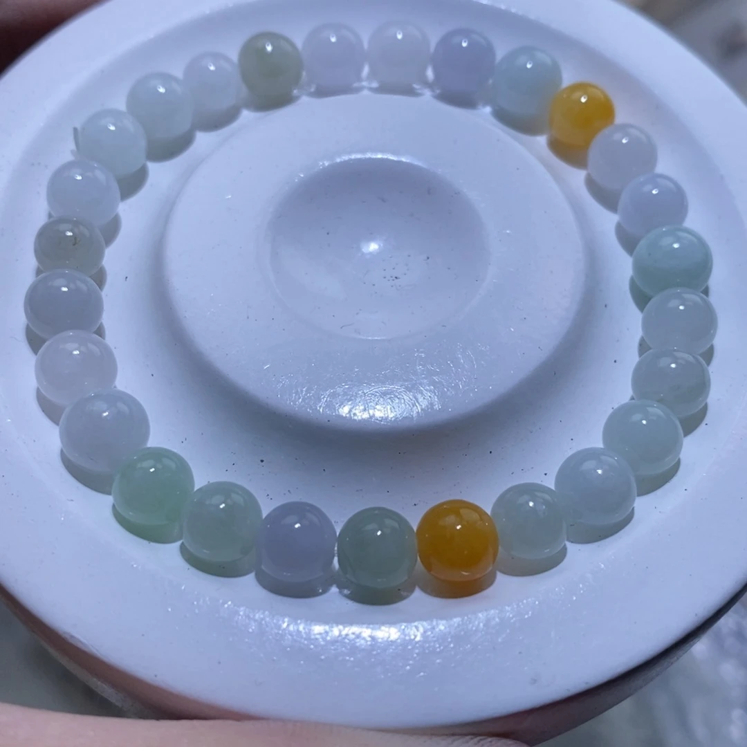 未镶嵌手串翡翠天然缅甸翡翠a货