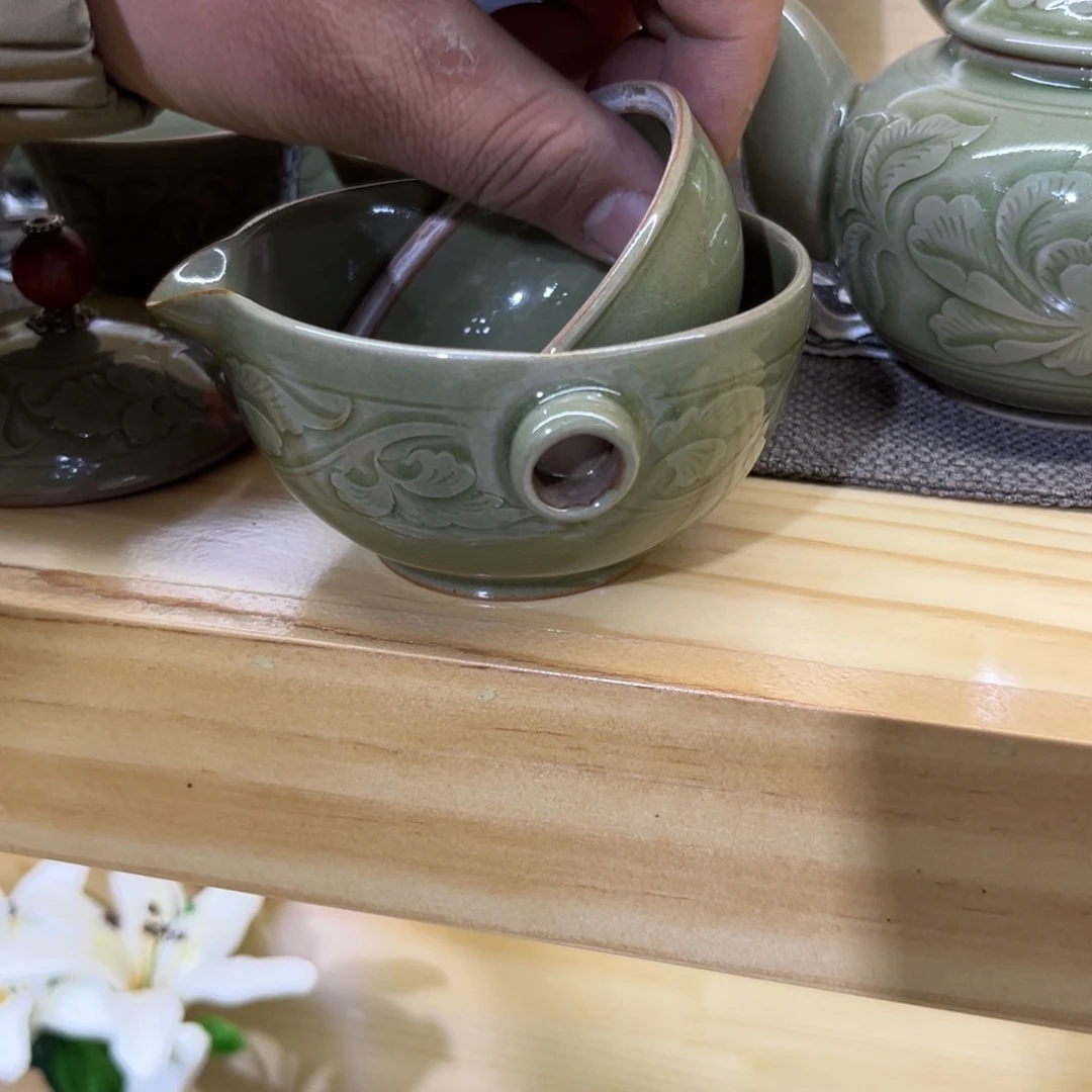 杯青瓷快客杯原矿