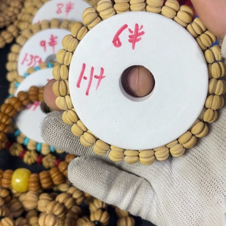 看***你吊坠桃核多瓣山楂核六瓣精品手串