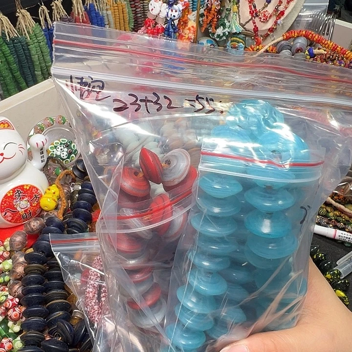 颈饰玻璃特价尼泊尔琉璃两条无售后不退货