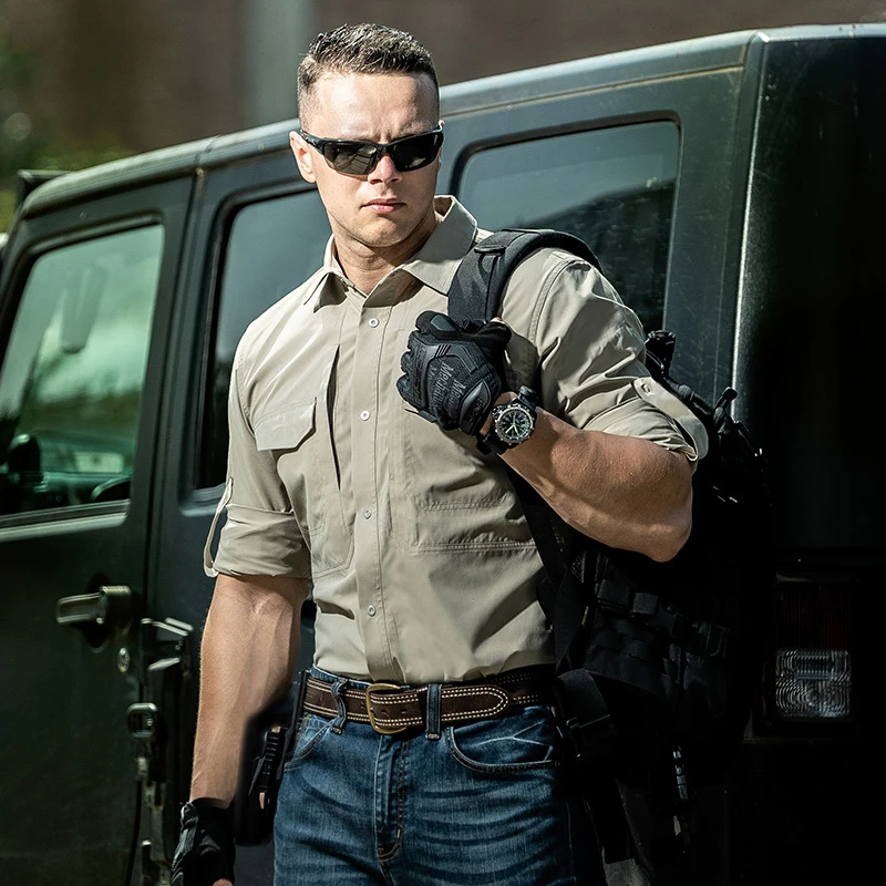 【龙牙】六代战锐战术长袖衬衫男经典衬衫穿搭商务休闲户外男士上衣
