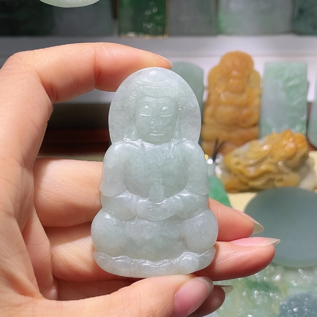 厚***物定制翡翠未镶嵌天然翡翠