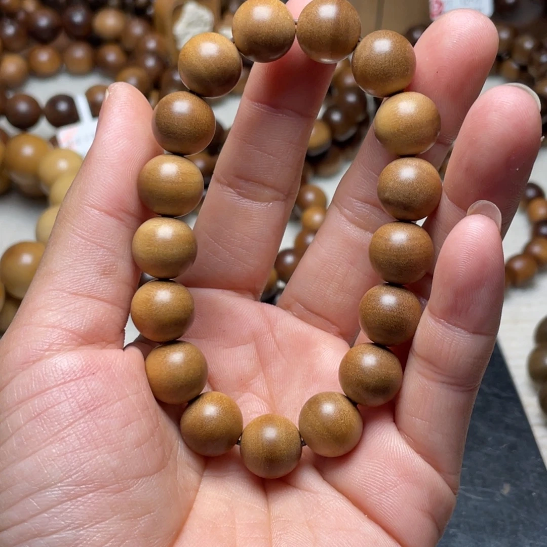 手串/手链檀香木印度老山檀香1.2横纹