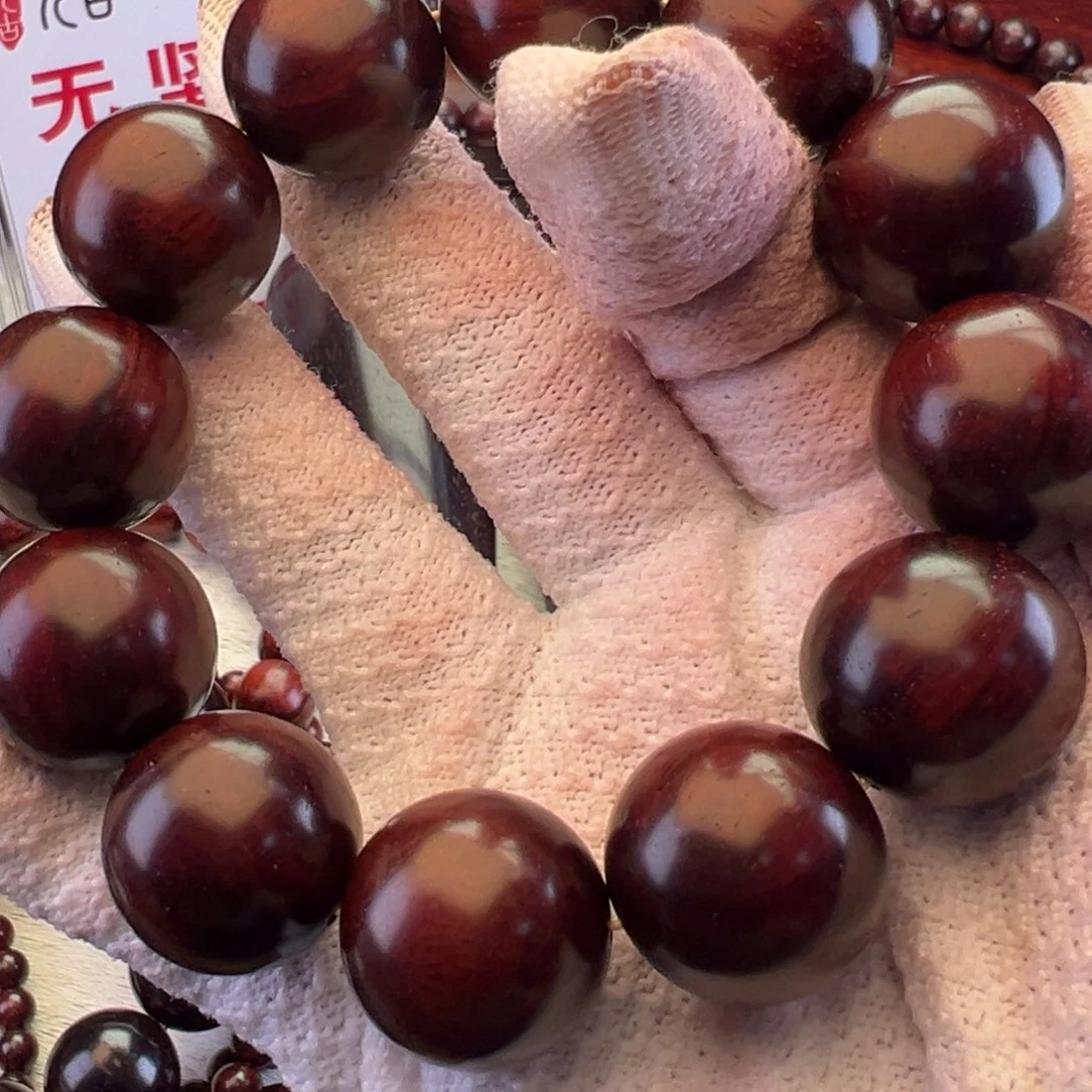 檀香紫檀（小叶紫檀）手串/手链刚***你