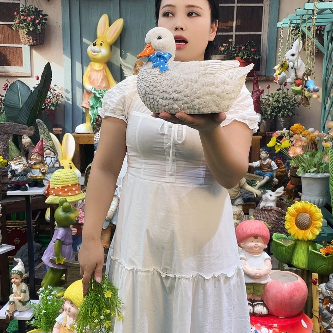 摆件花园摆件红红火火