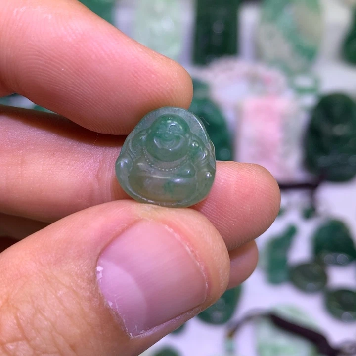【闪购商品】独山玉未镶嵌颈饰冰*茶