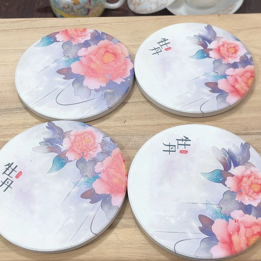 全瓷杯垫吸水隔热