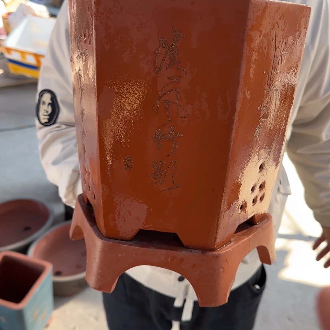 花盆紫砂口径20.23口径