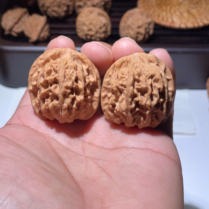 吊坠文玩核桃天地二爷帽
