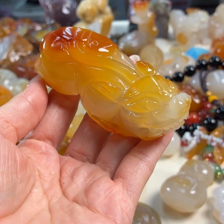 玛瑙/玉髓未镶嵌吊坠(不含链)