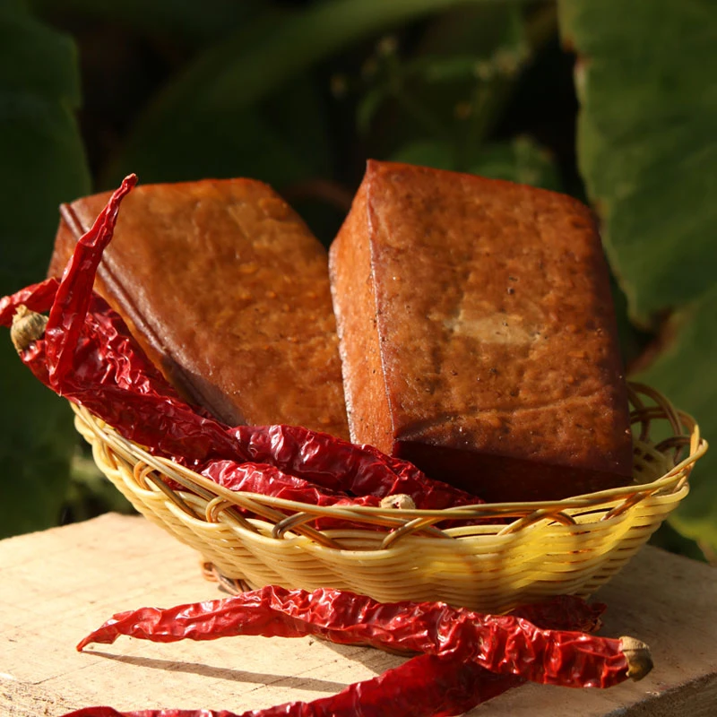 贵州特产正宗柴火烟熏手工酸汤豆腐