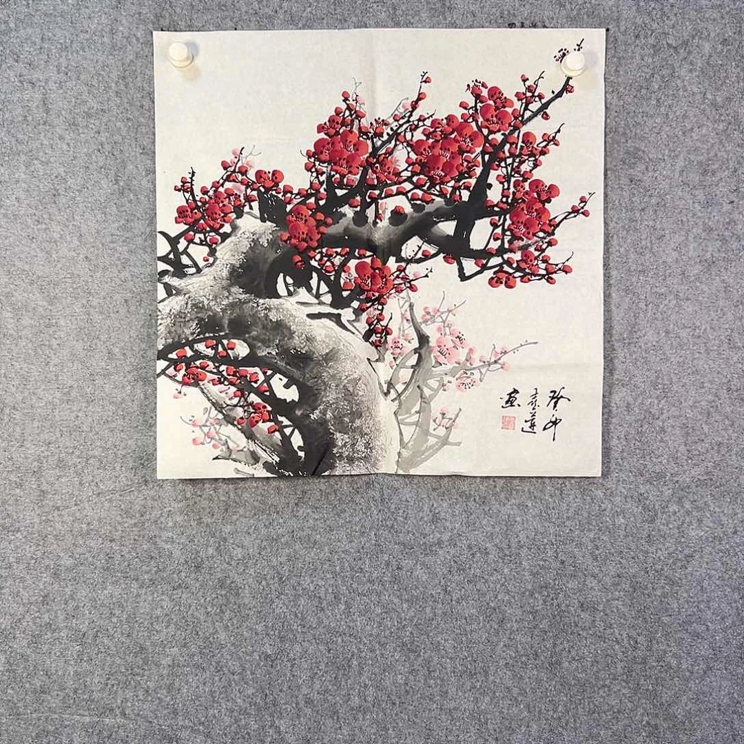 国画728 花鸟在此鸣叫时还要