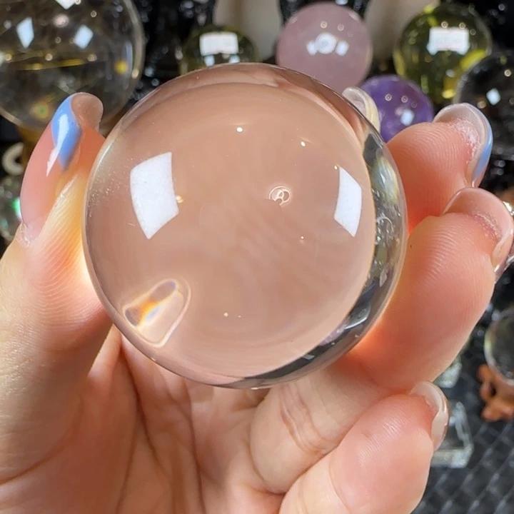 水晶天然水晶球Y9未镶嵌旺****?天然3.8公分