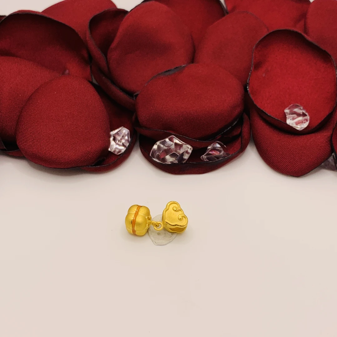 柿柿如意黄金转运珠 足金999 事事如意
