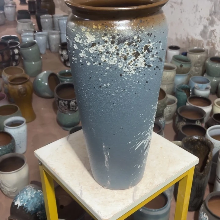 紫砂花盆口径18高度40一只正品