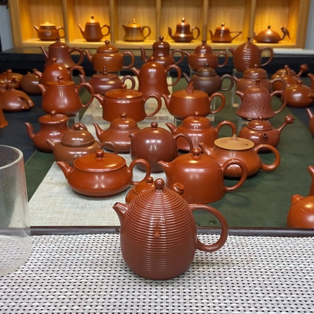 ꧁***꧂茶壶紫砂潮州手工艺