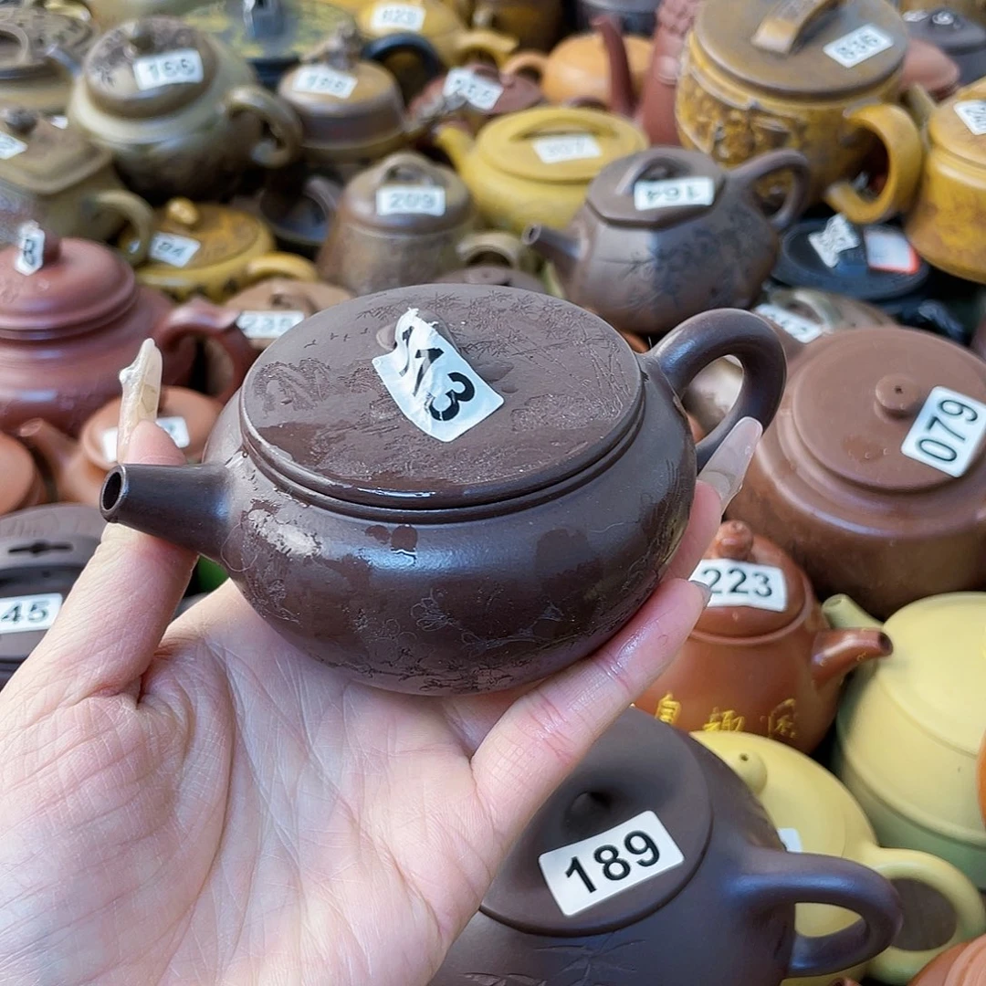 紫砂茶壶岁***步紫砂微瑕