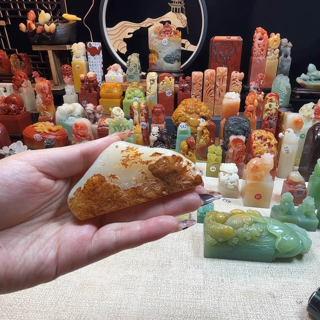寿山石印石寿山石雕刻