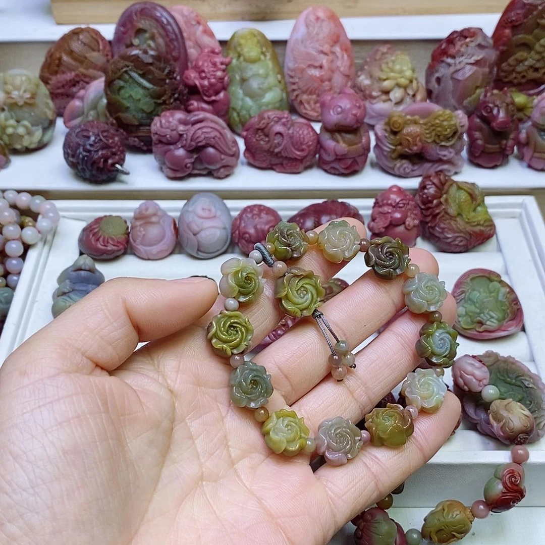 玛瑙/玉髓盐源玛瑙未镶嵌