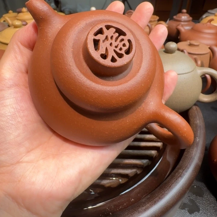 茶壶紫砂红将坡无添加150cc