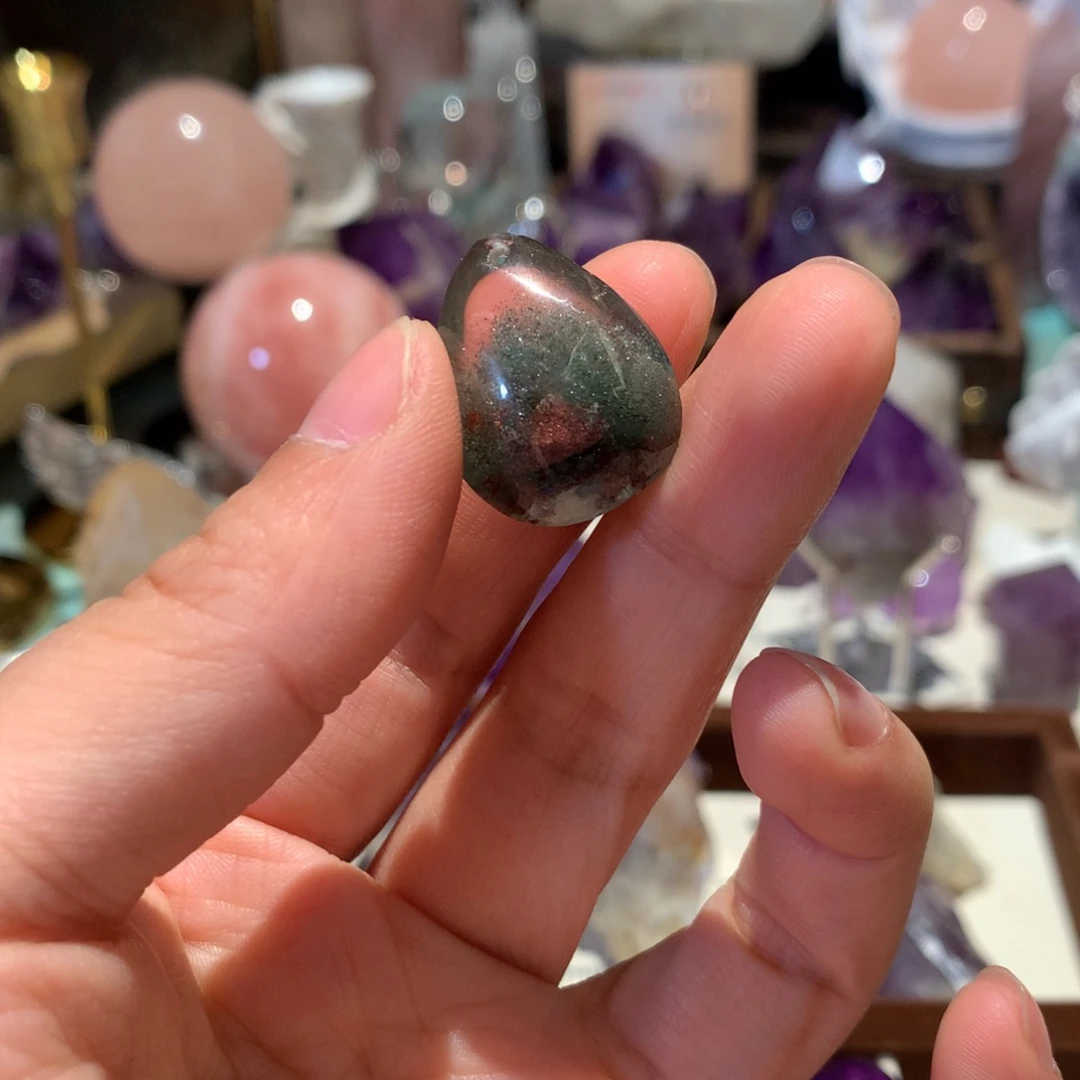 水晶手握未镶嵌?***?绿幽灵