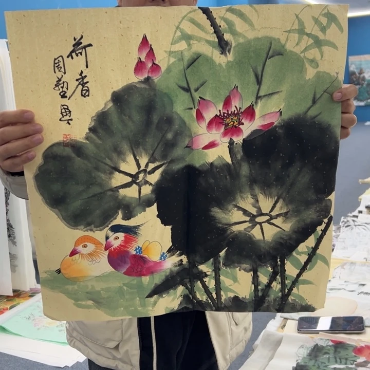 国画国画纯手绘作品欣赏