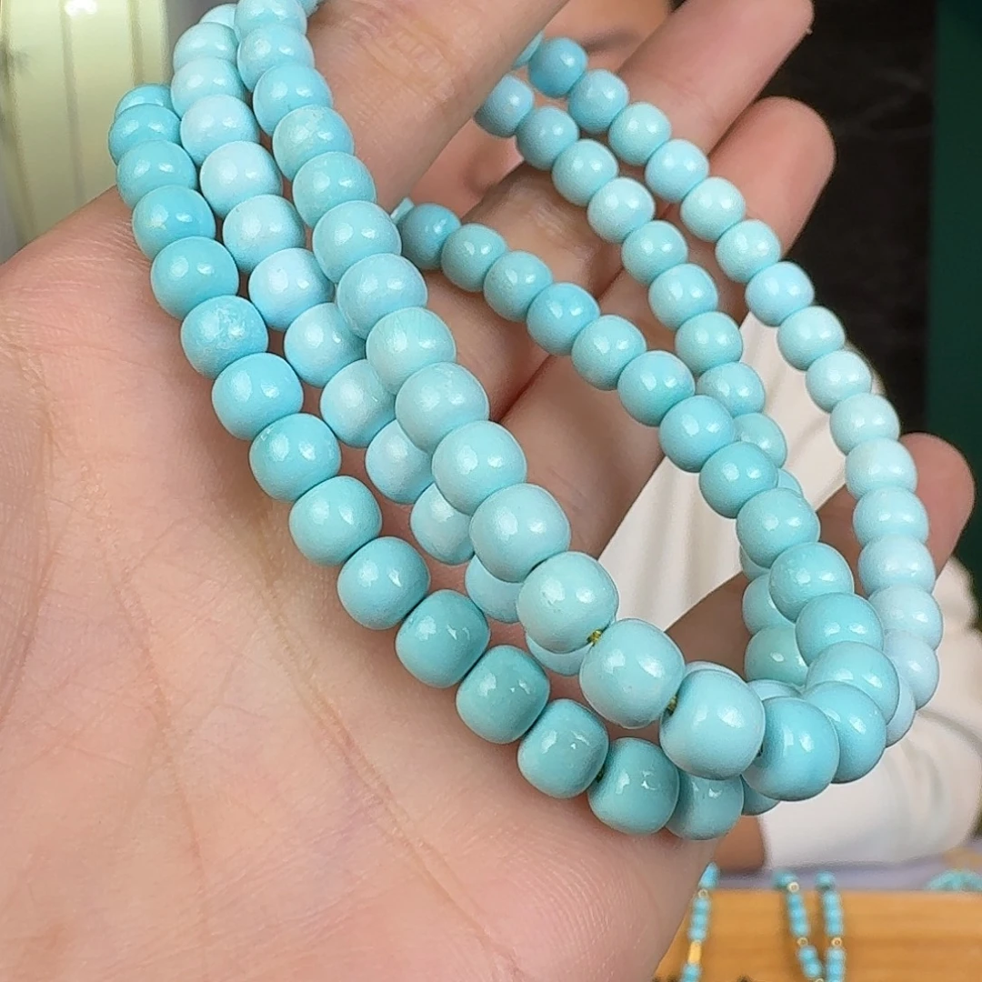 绿松石未镶嵌挂件