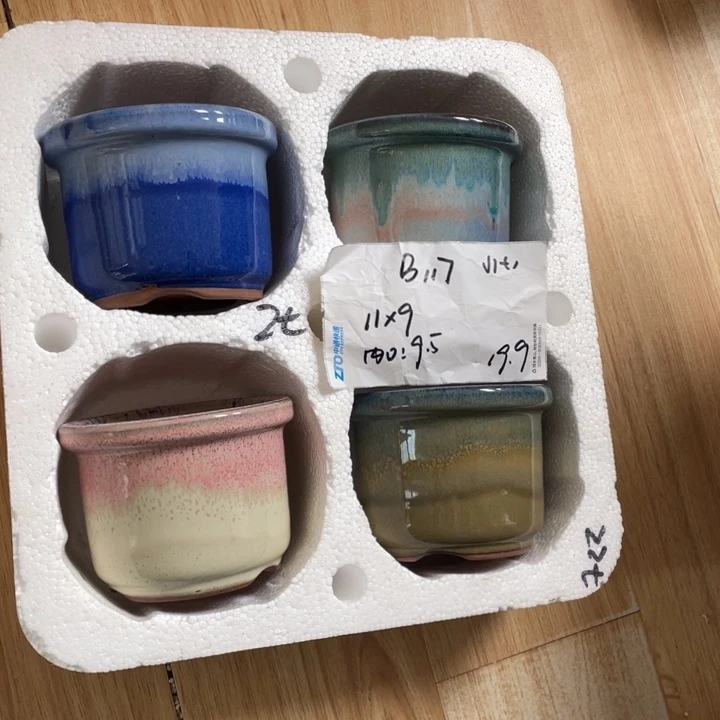 粗陶多肉花盆微瑕117