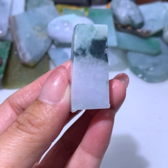 散珠翡翠翡翠边角料