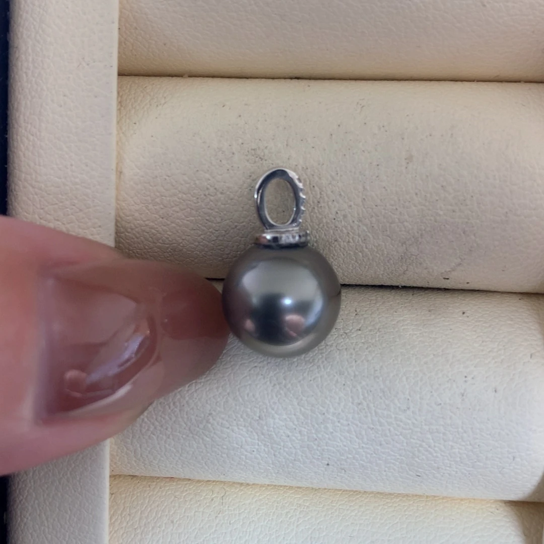 海水珍珠颈饰18K金镶嵌