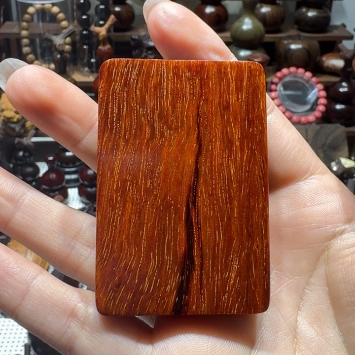 8***9木印度小叶紫檀檀香紫檀牌子满金星