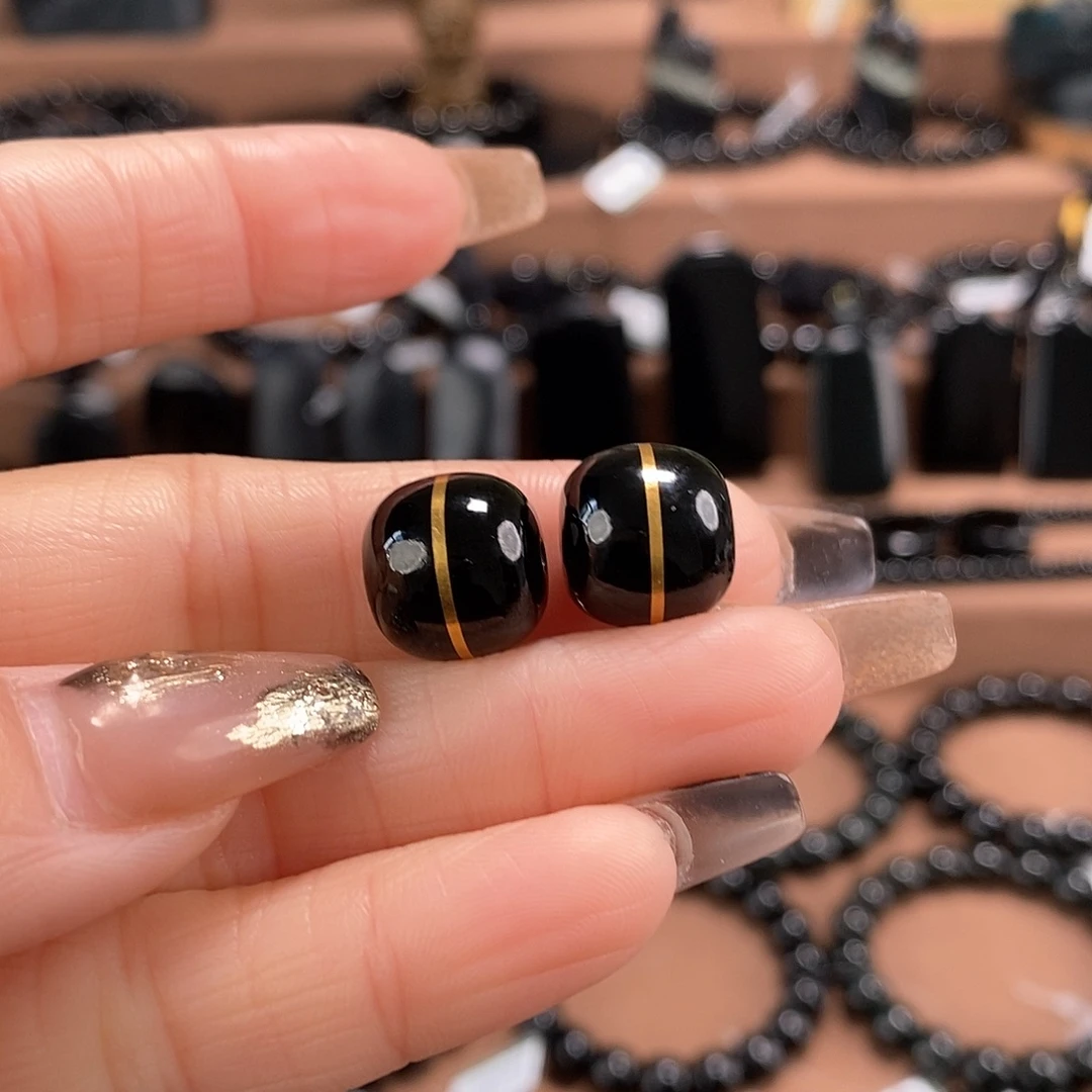 望***岳和田玉未镶嵌手链13